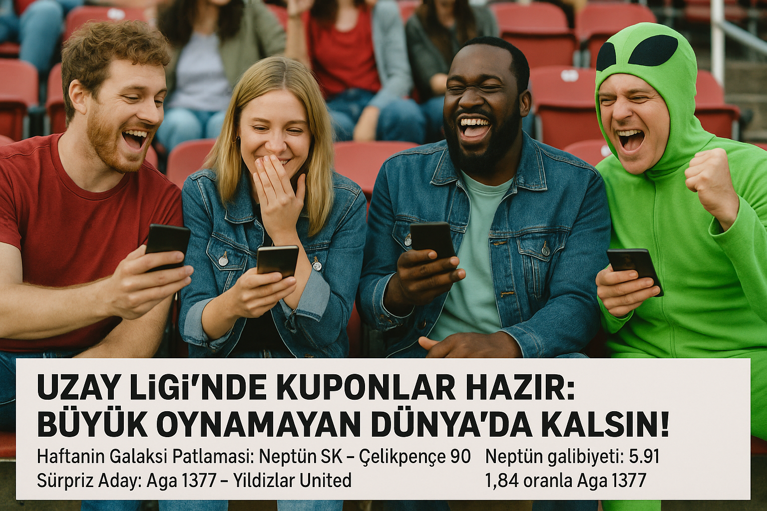 Uzay Ligi’nde Kuponlar Hazır: Büyük Oynamayan Dünya’da Kalsın!