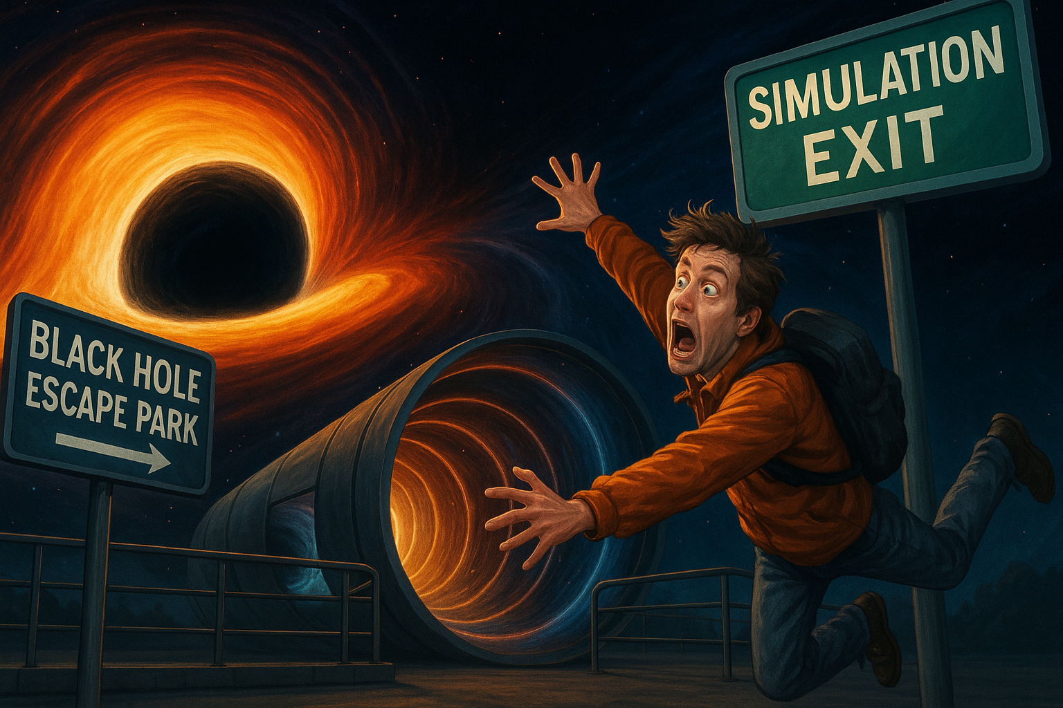 Galaksi Çapında İlk “Kara Delik Kaçış Parkı” Açıldı