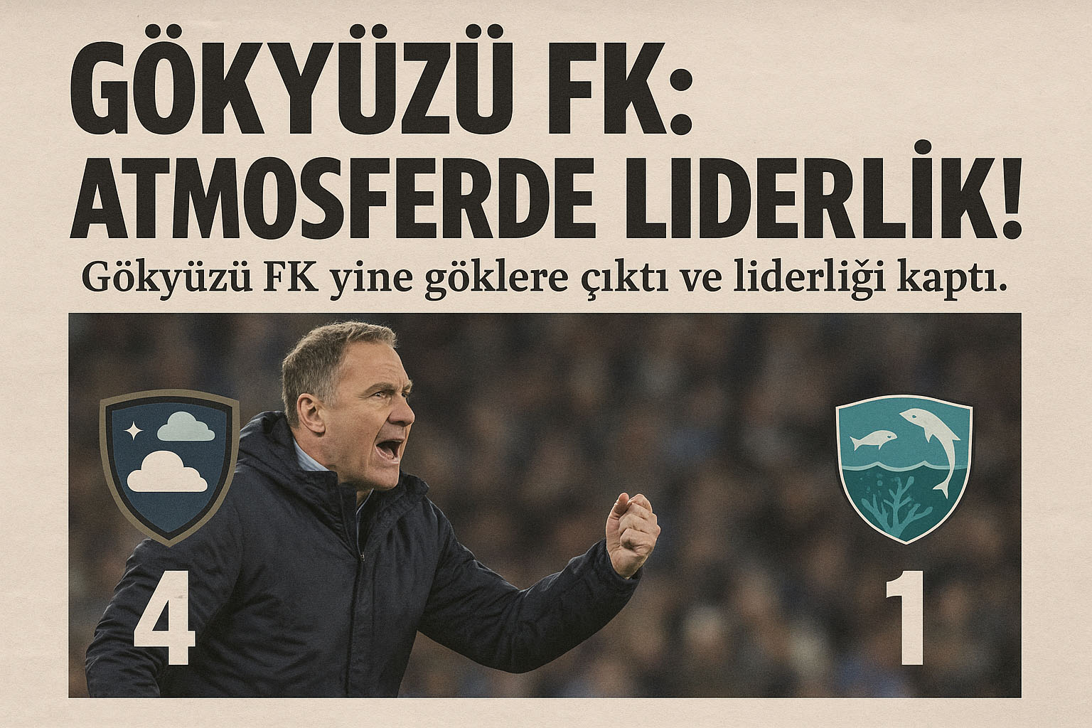 Gökyüzü FK: Atmosferde Liderlik!